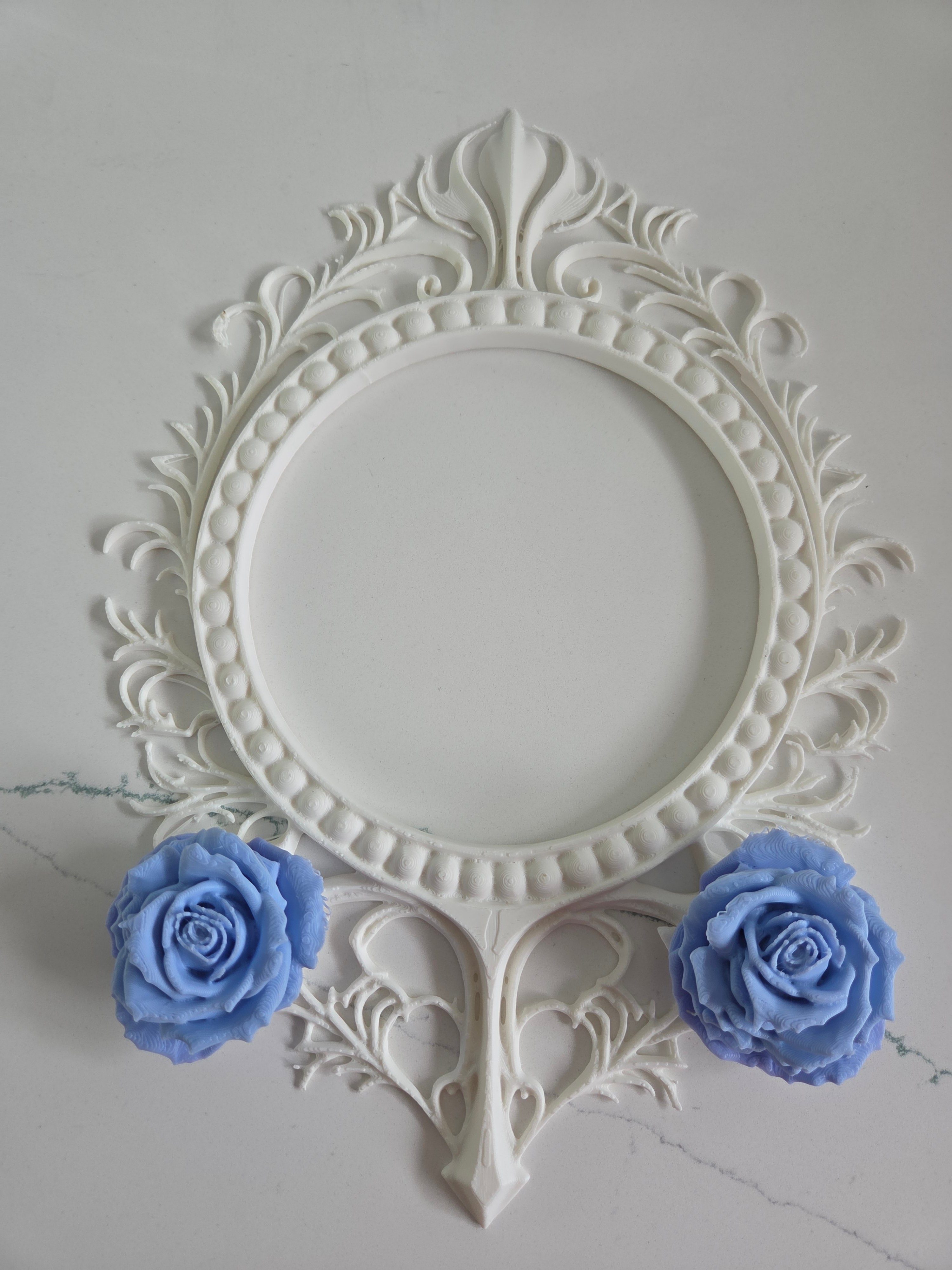 Gothic Rose Frame 5 inch