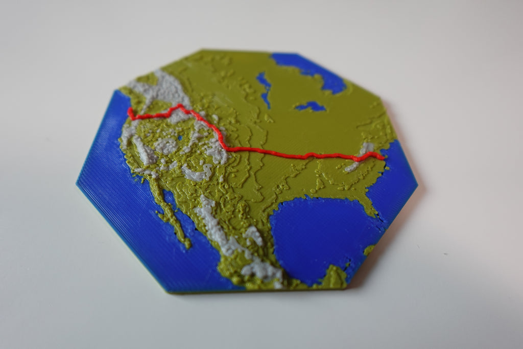 Hiking and Cycling Map Generator | TrailPrint3D