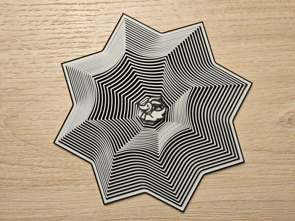 Fidget Spiderweb Twist XL with 6 Halloween pins