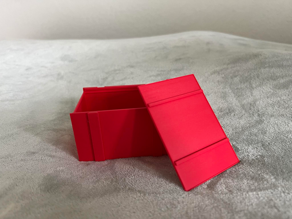Interconnecting Modular Box with sliding Lid