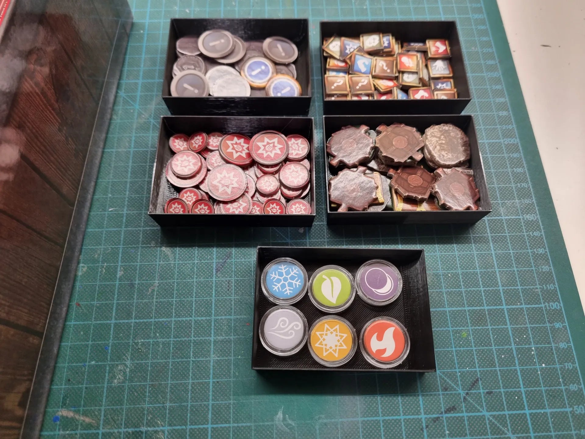 Gloomhaven Jaws of the Lion organizer insert