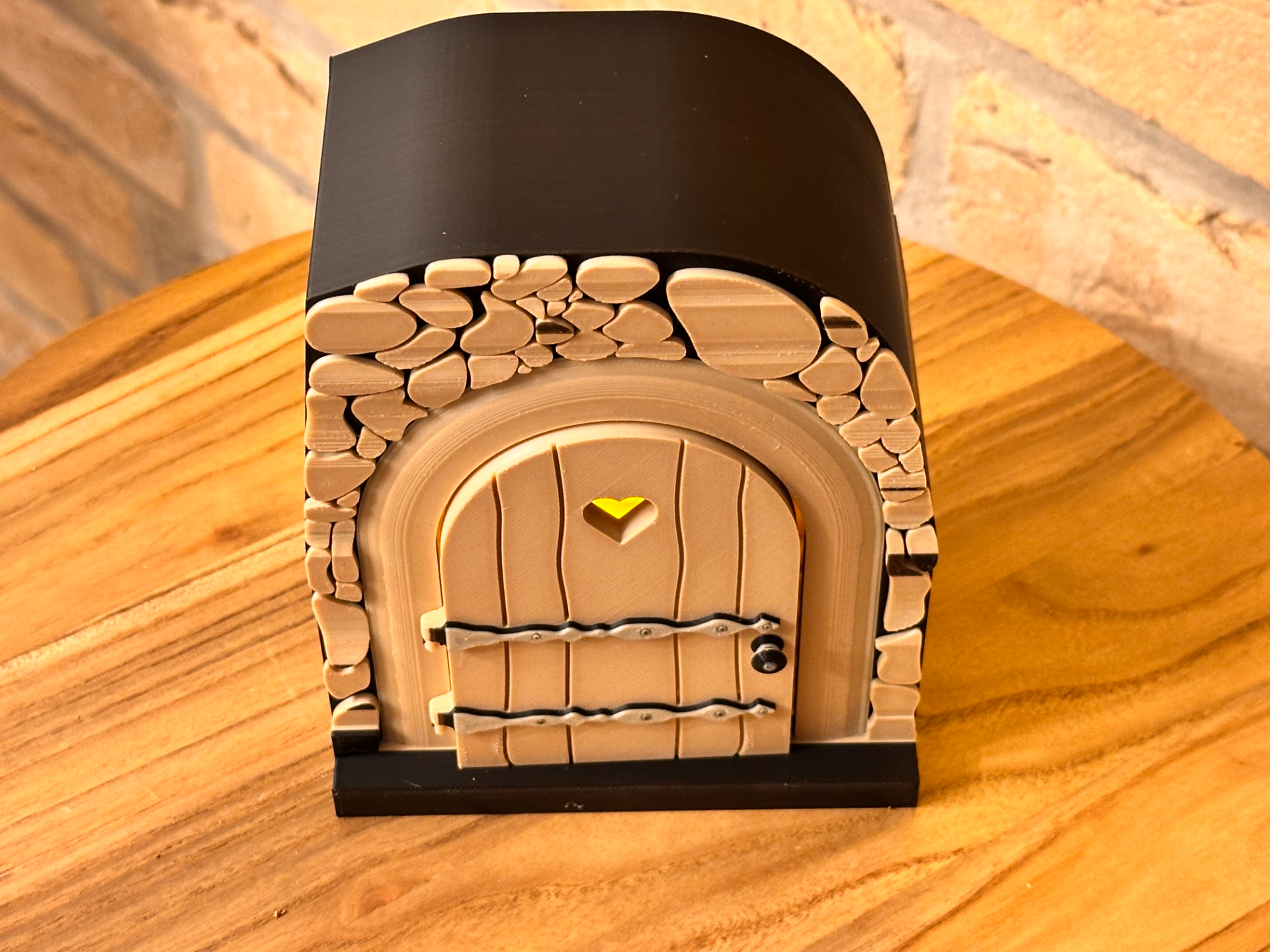 Fairy Door with Steps (optional LED-light)