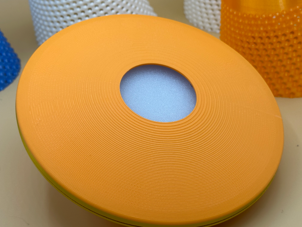 UFO Table Lamp with Tractor Beam Illumination