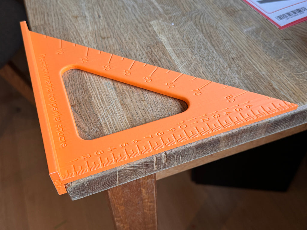 Precision Metric Carpenter Square