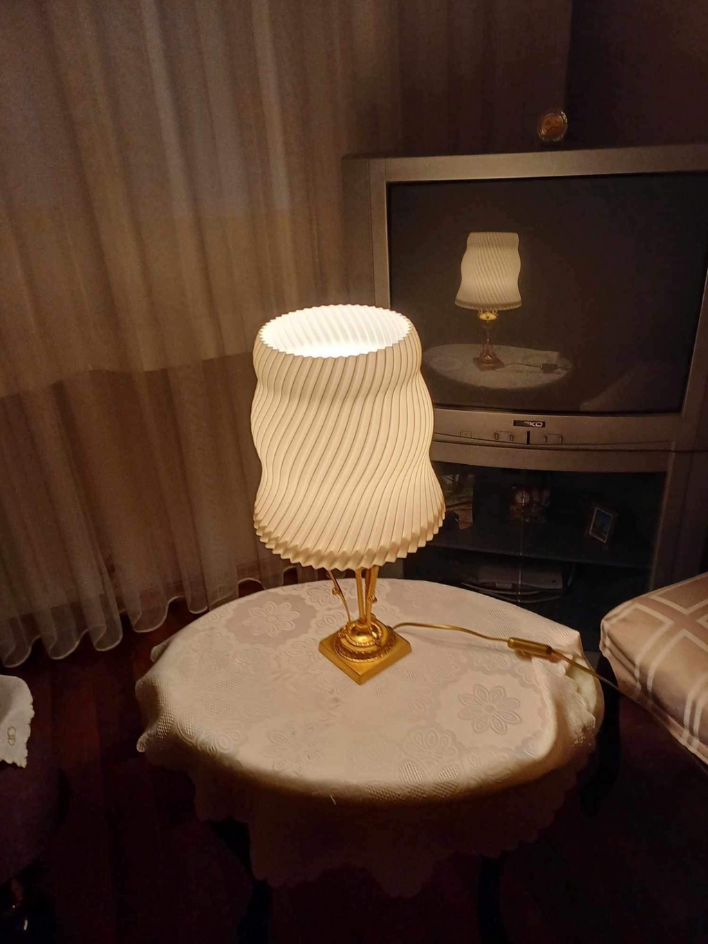 Make My Lamp - Lamp Shade with Internal Ring