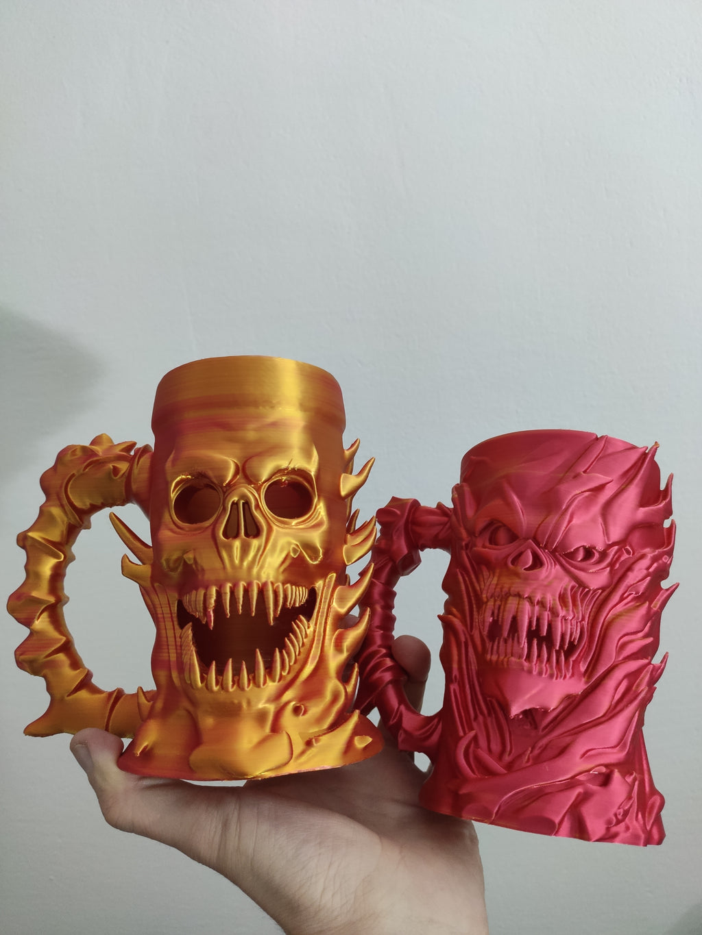 Fire Demon Can Holder / Beer mug (two types)