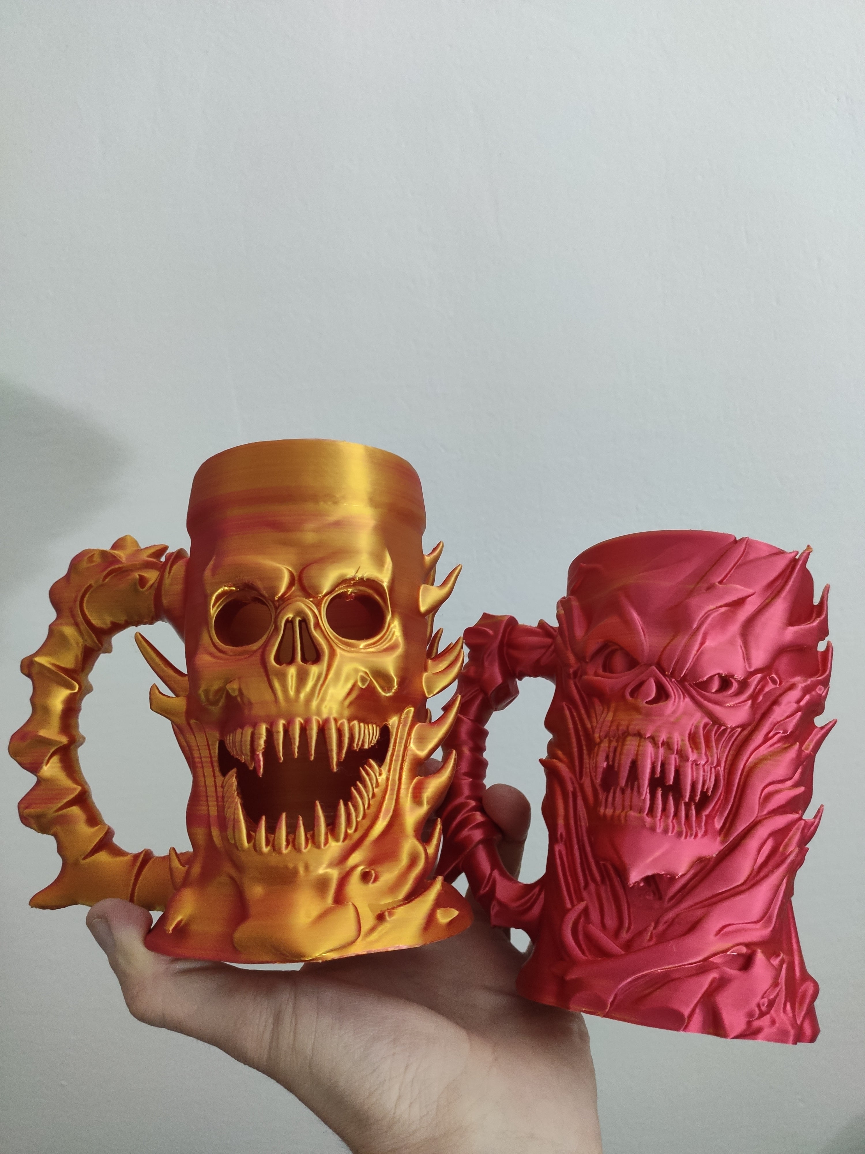 Fire Demon Can Holder / Beer mug (two types)