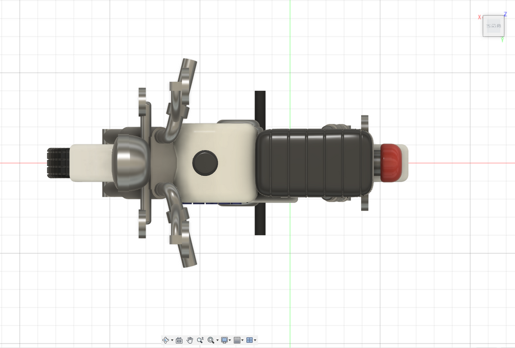 Honda Z50J – Inspired 3D Printable Mini Model