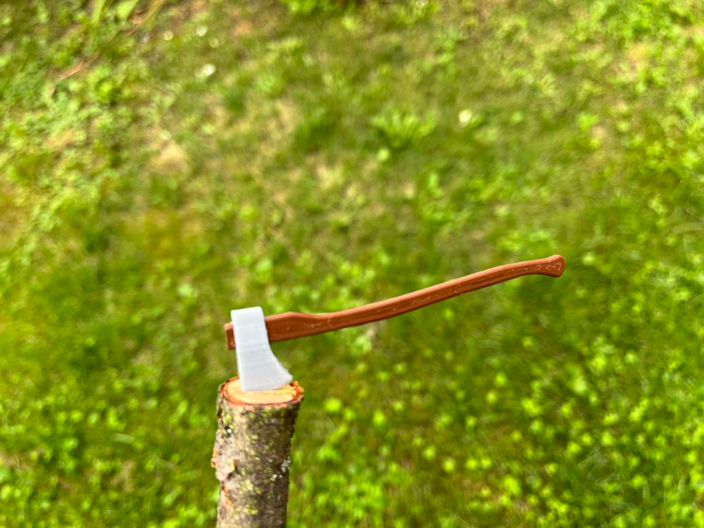 Axe, ax 1:12 and 1:10, RC car, miniature, diorama