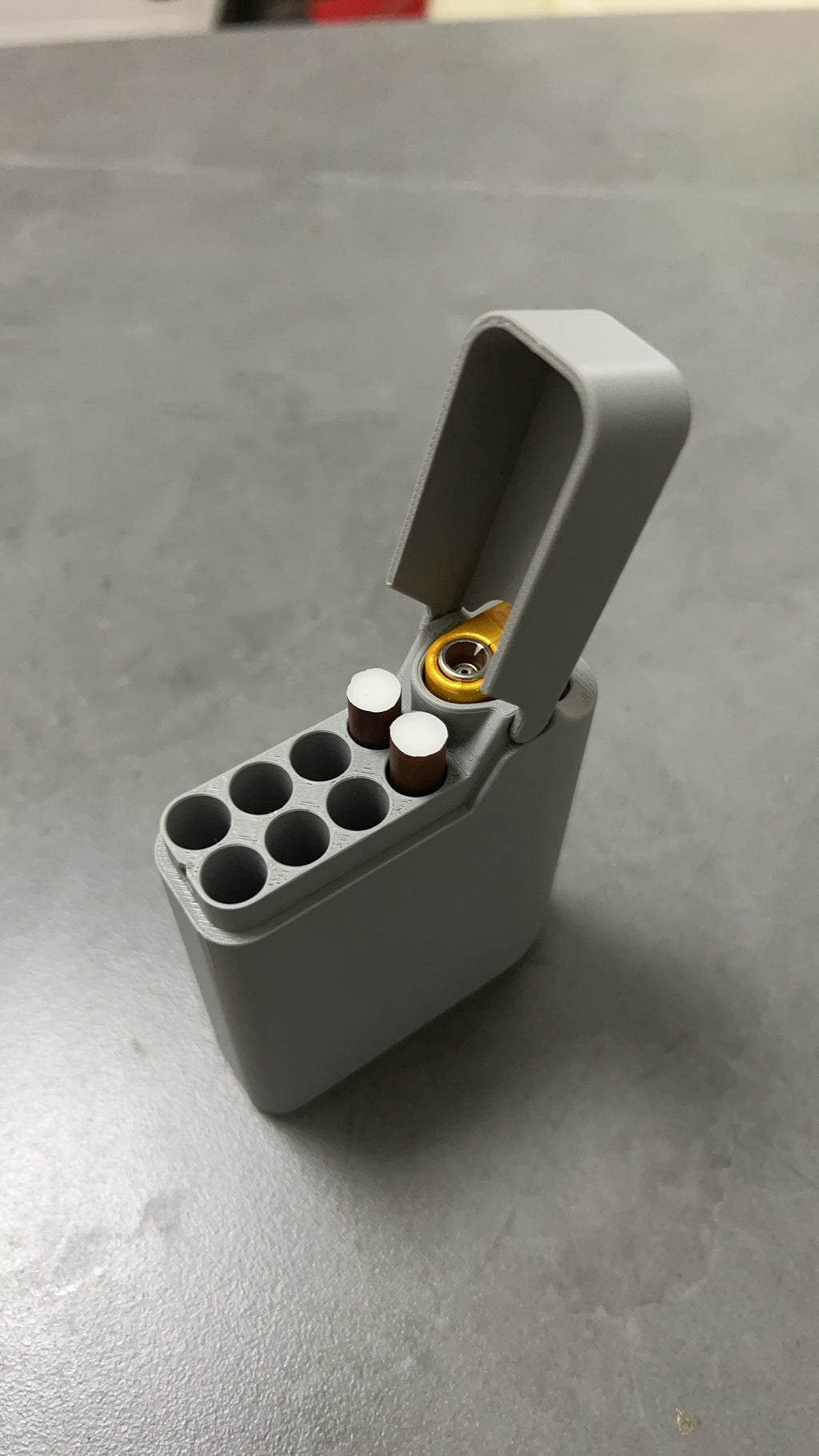 粗支香烟盒