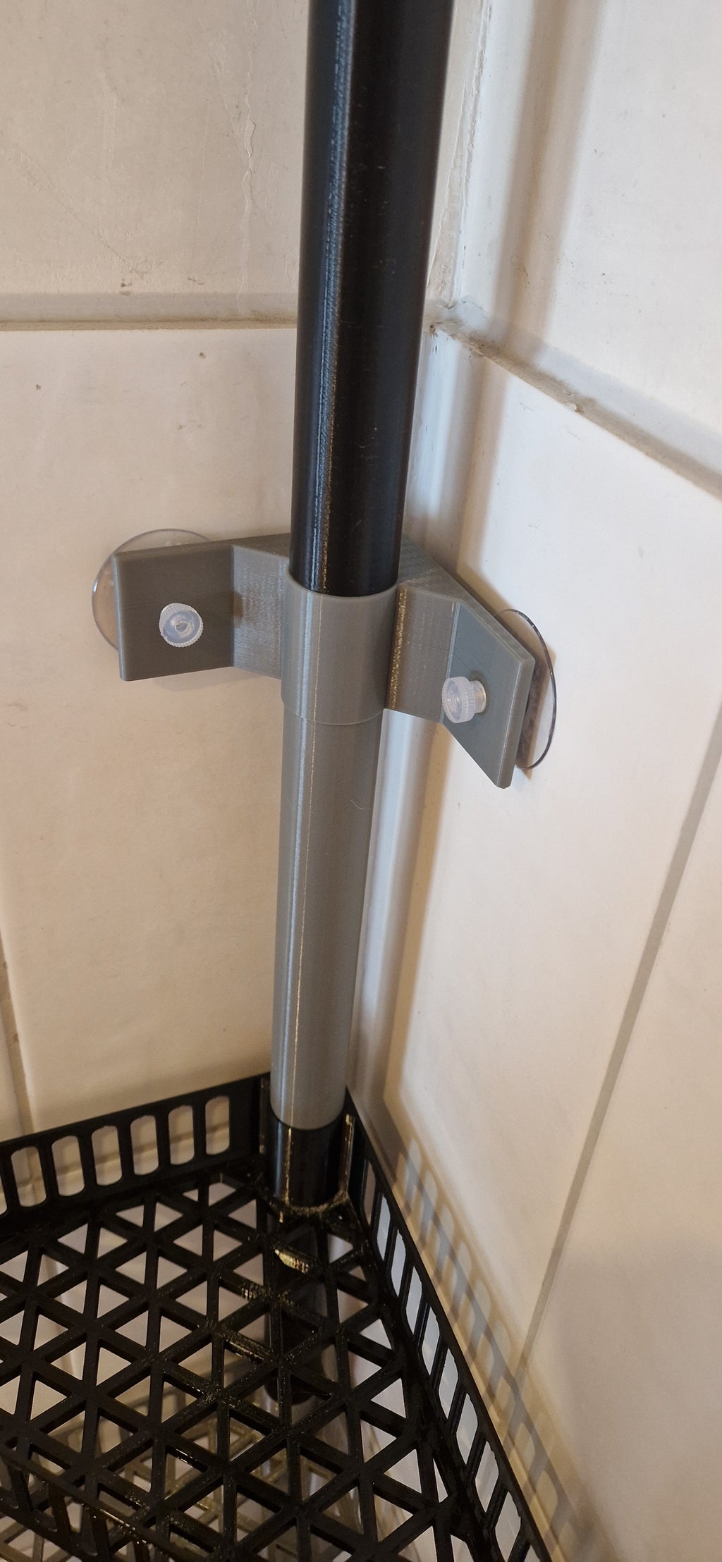 Dusch Stangen Teleskop Korb