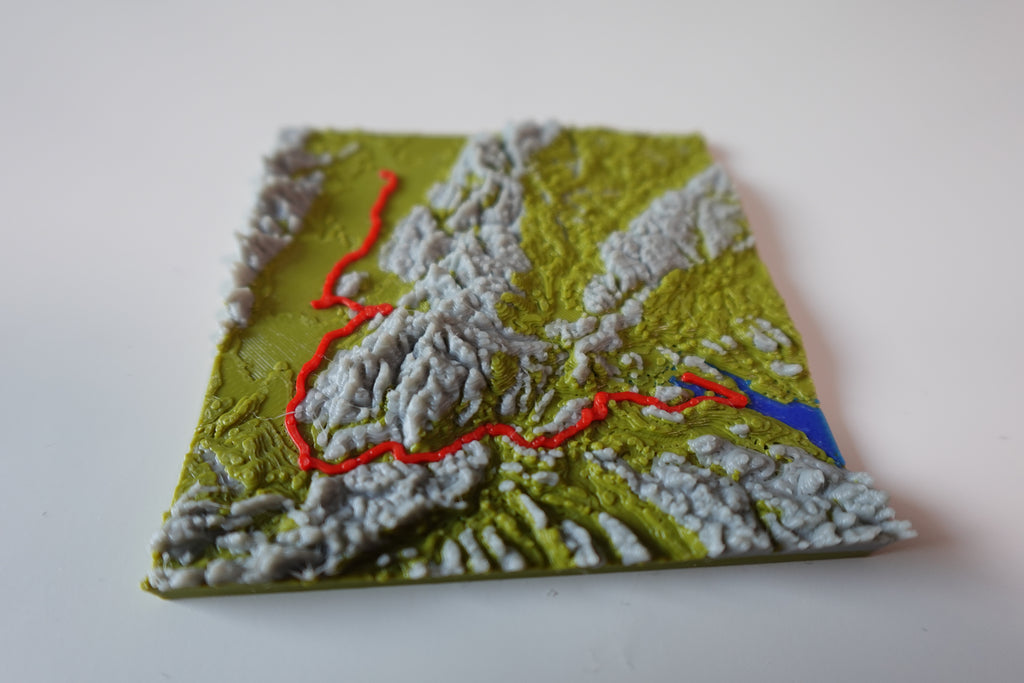 Hiking and Cycling Map Generator | TrailPrint3D