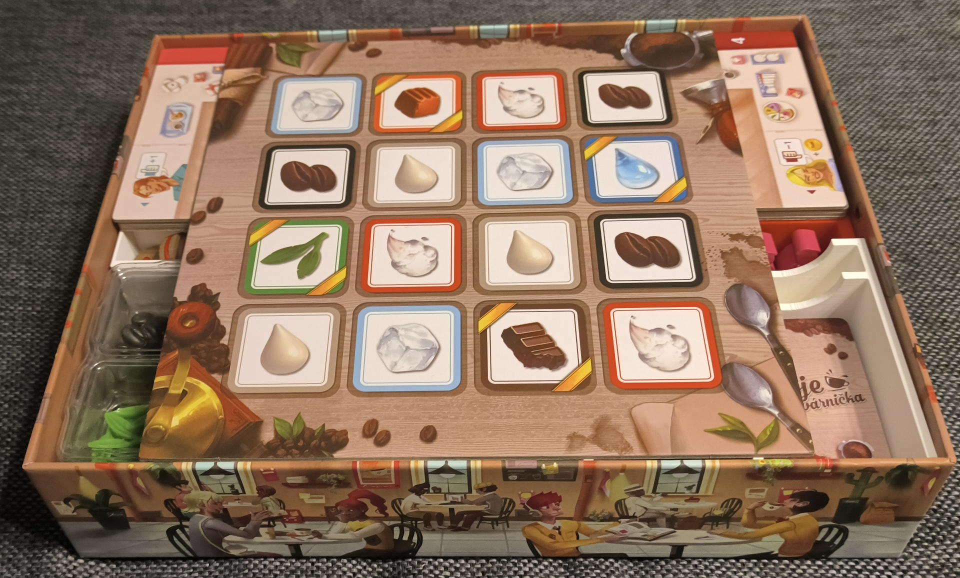 Coffee rush+piece of cake insert (Moje kavarnicka)