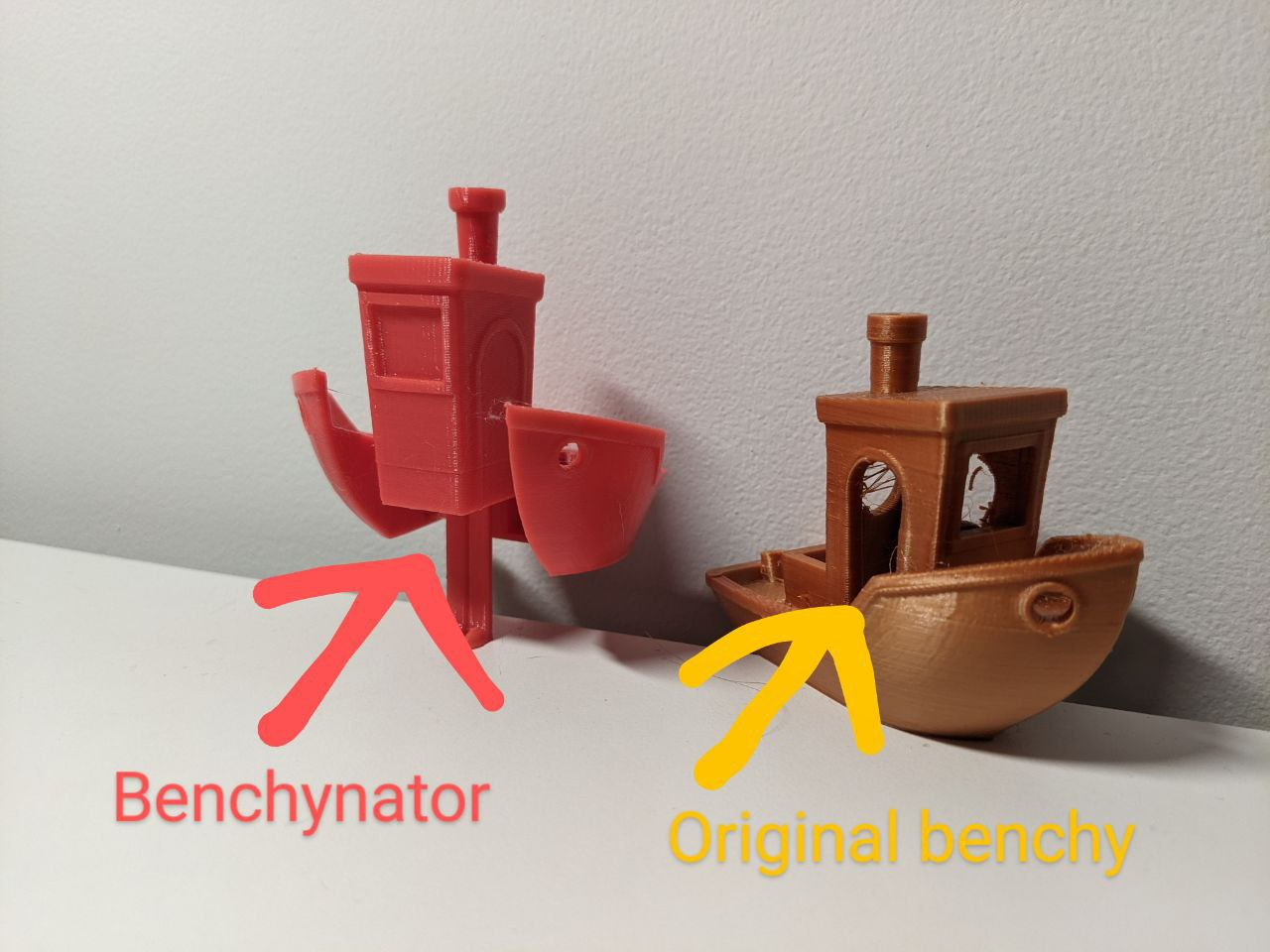 Benchynator - print-in-place, transformer robot.