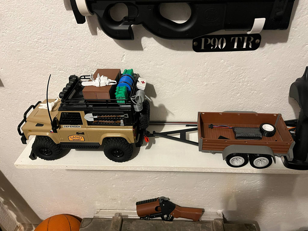 Truck for RC car expedition off-road car 1:10,1:12