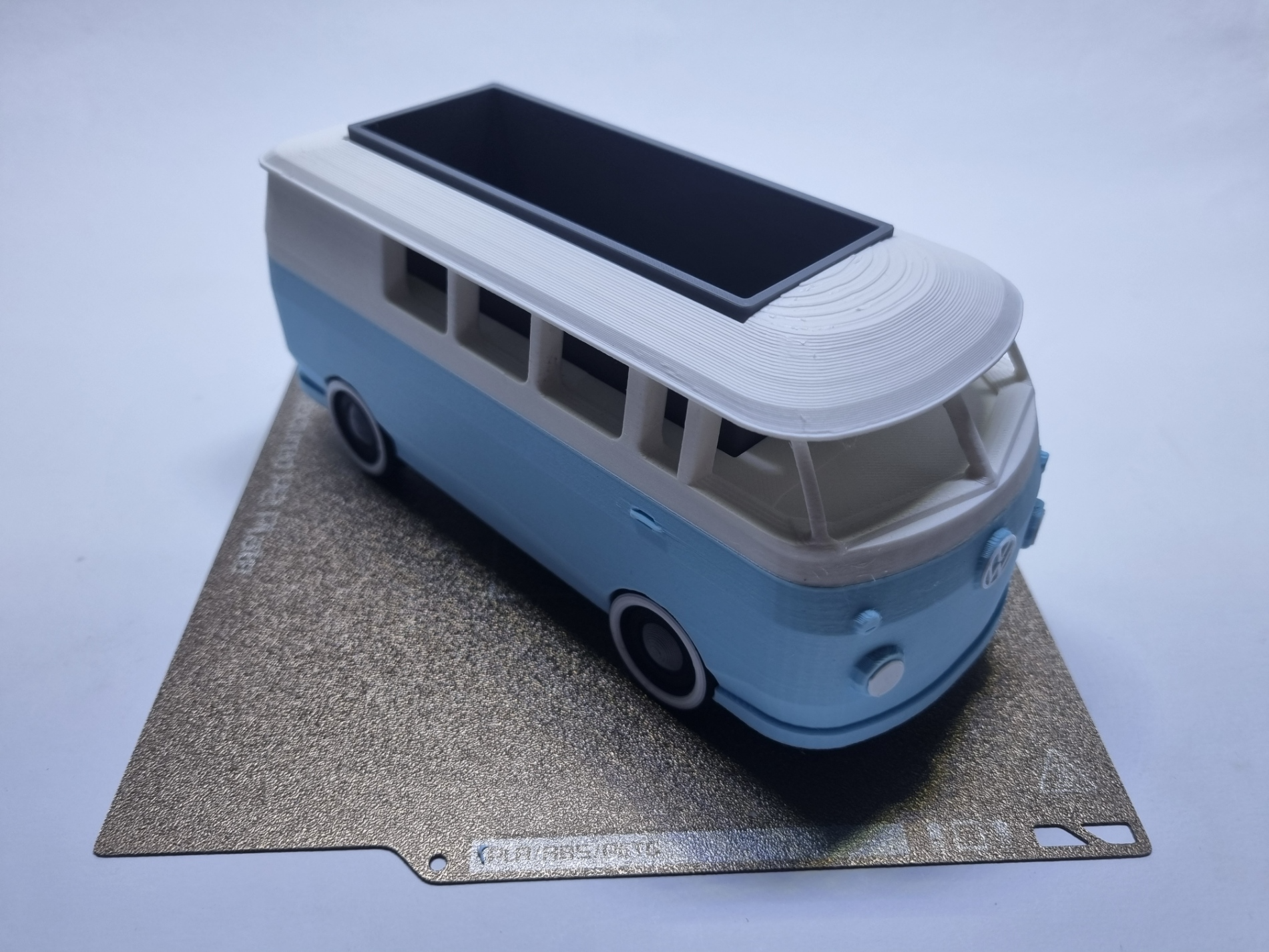 VW Bulli Bus Blumentopf (A1-Mini+)