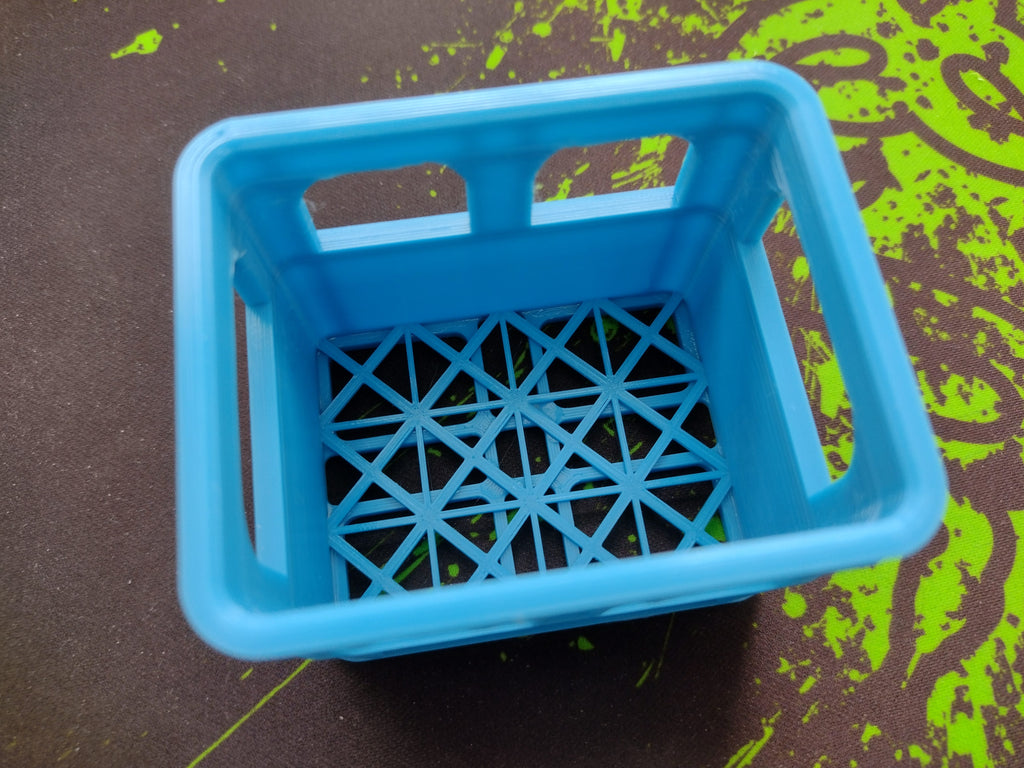 Customizable & stackable beer crate for all types of batteries