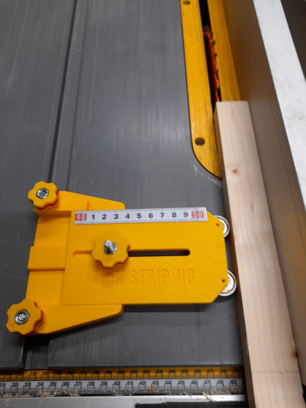 Thin Rip Table Saw Jig Dewalt