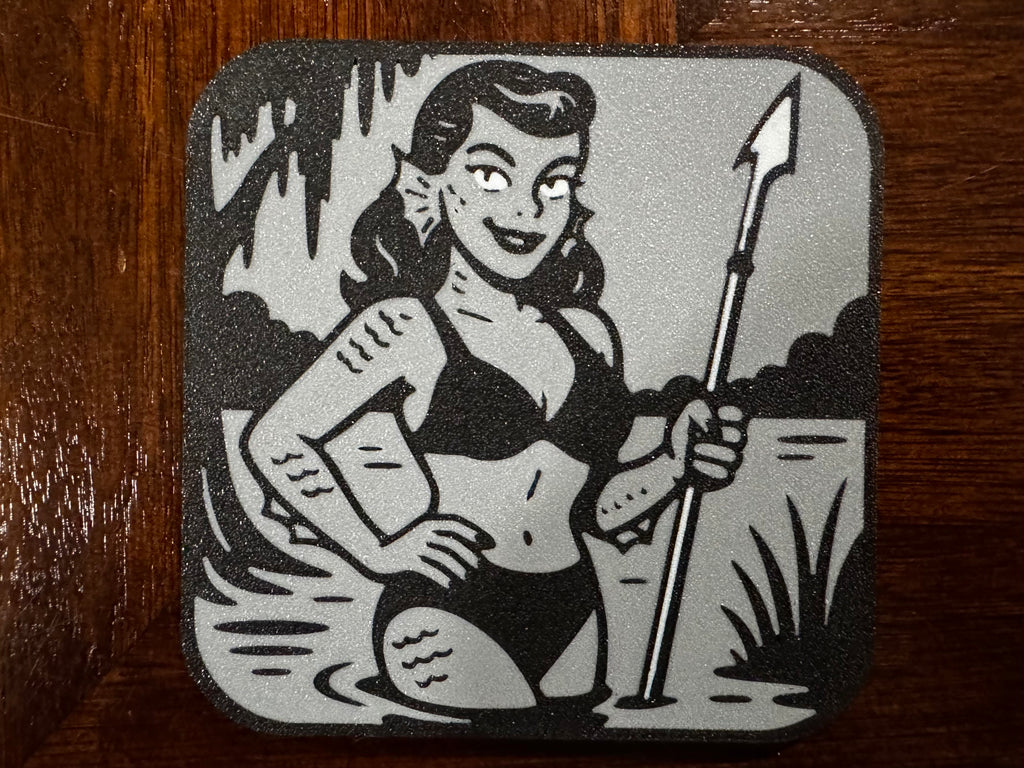 Classic Monster Pinups - Halloween Coasters