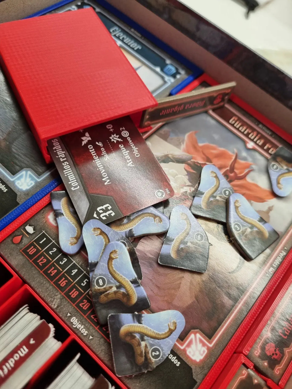 Gloomhaven Jaws of the Lion organizer insert
