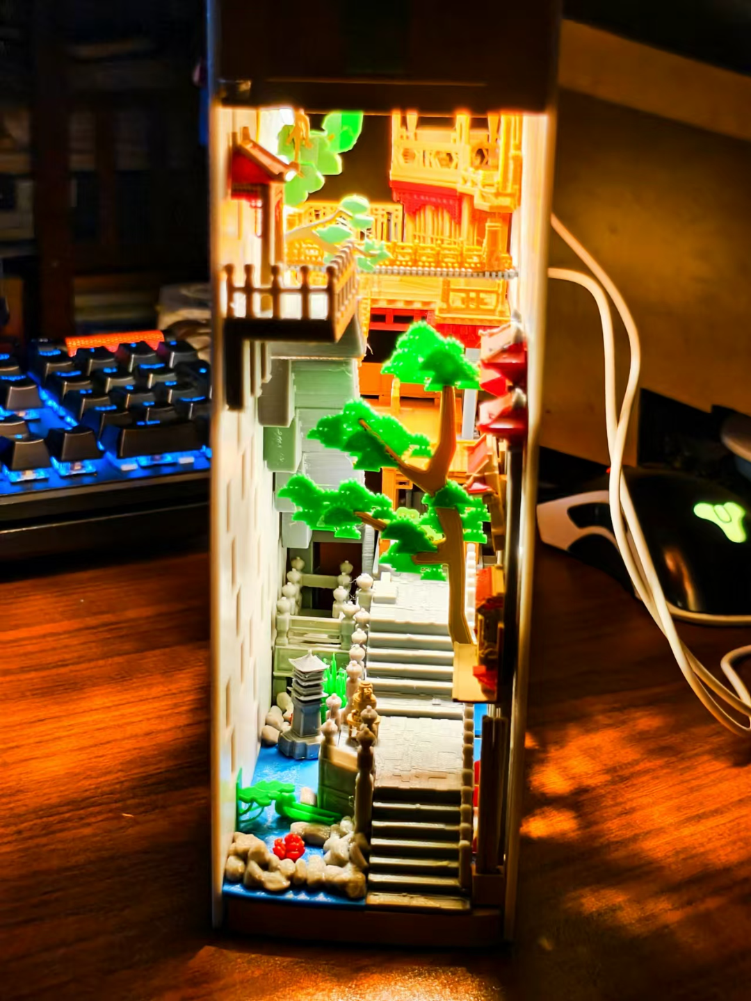 曲水街建筑书立/模型(Qushui Street Bookstand/Model)