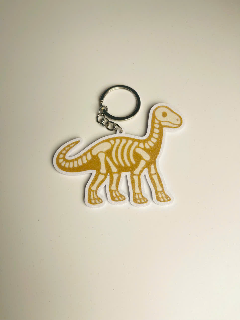 Dinosaur Skeleton Keychain Pack