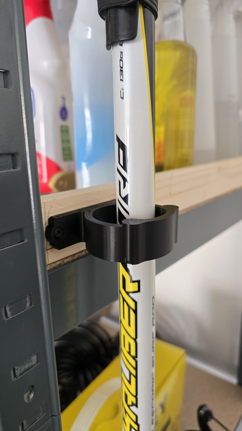Shelf/Wall Fishing Rod Holder / Portacanne