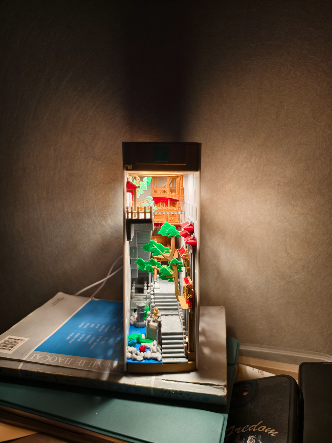 曲水街建筑书立/模型(Qushui Street Bookstand/Model)