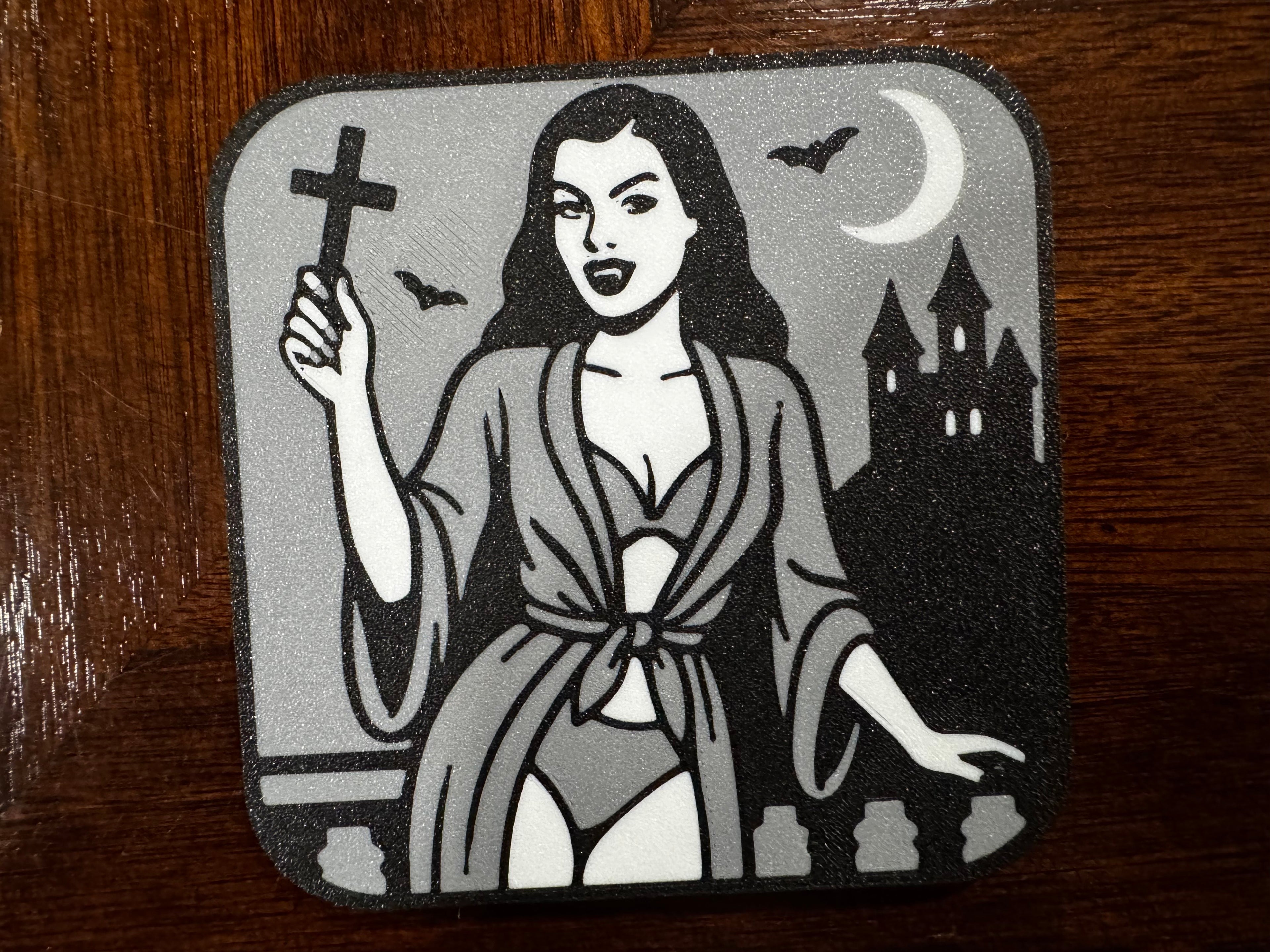 Classic Monster Pinups - Halloween Coasters