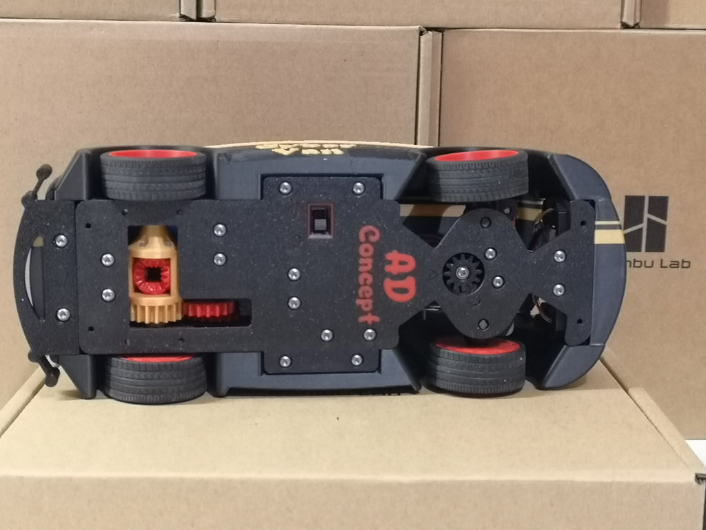 Cyber Van - VW Combi - Cyberbrick - RC
