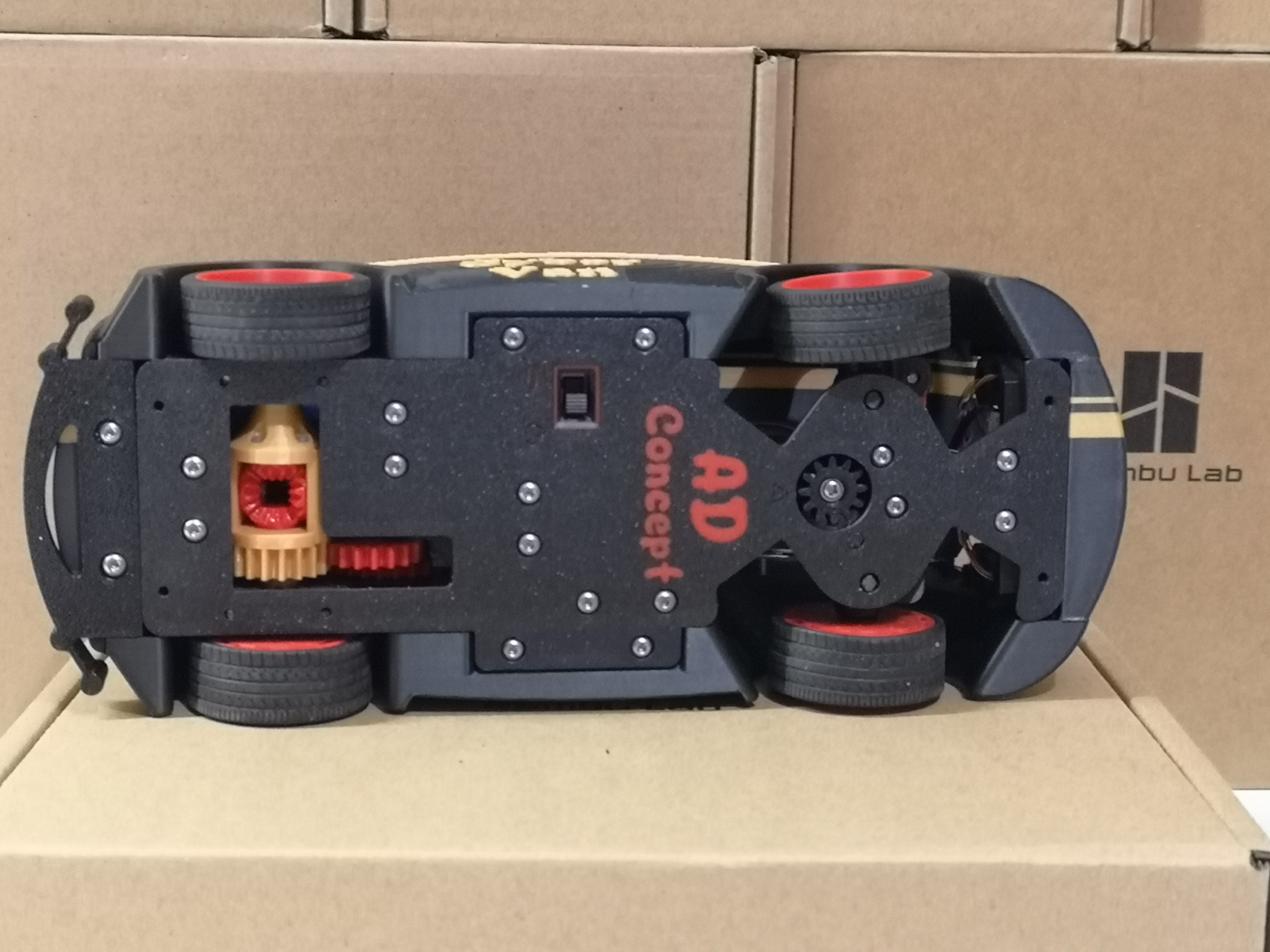 Cyber Van - VW Combi - Cyberbrick - RC