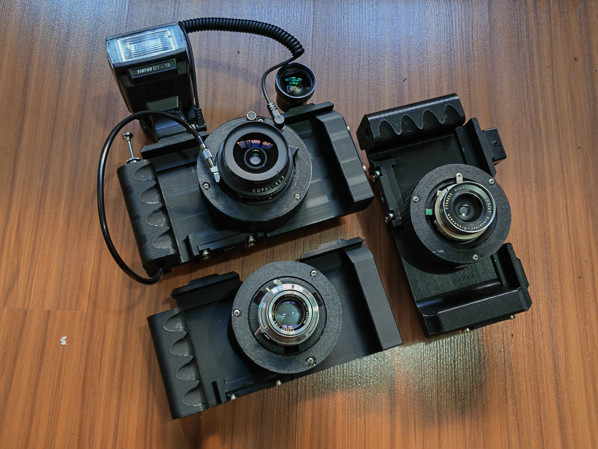 3D打印135宽幅胶卷相机Falcon P-35项目 哈苏xpan