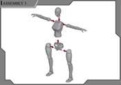 1/10 Scale TPU Joint Action Figure E.V.A 02