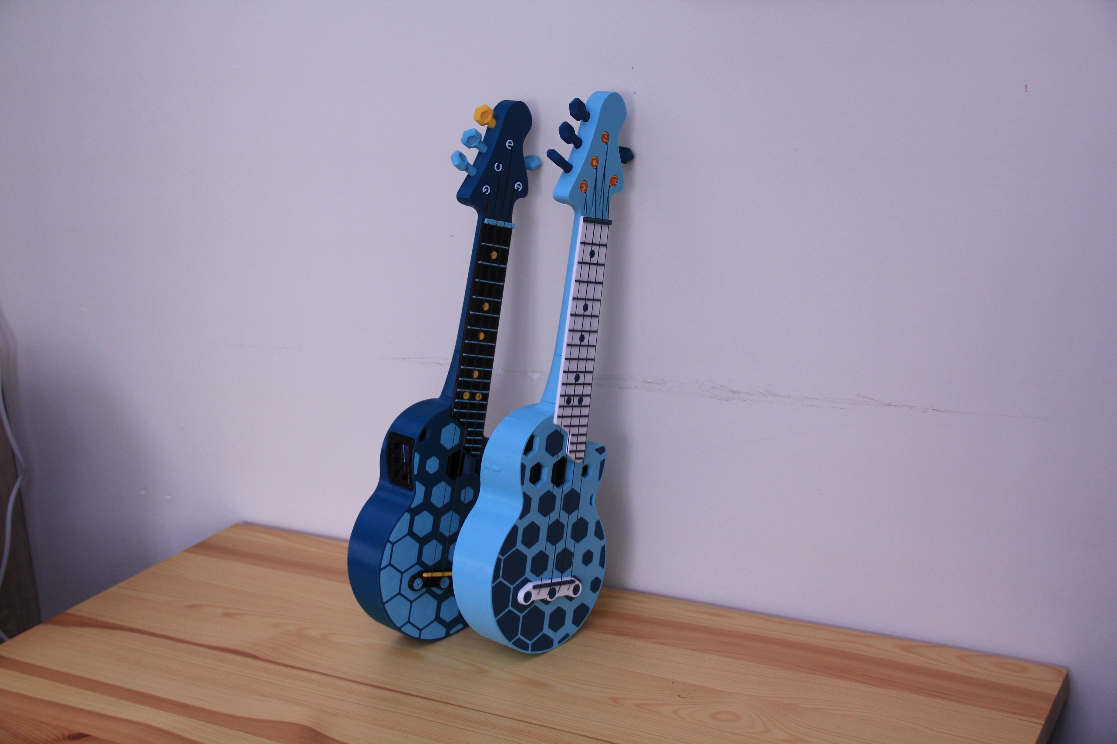 Hex ukulele - fully printable soprano
