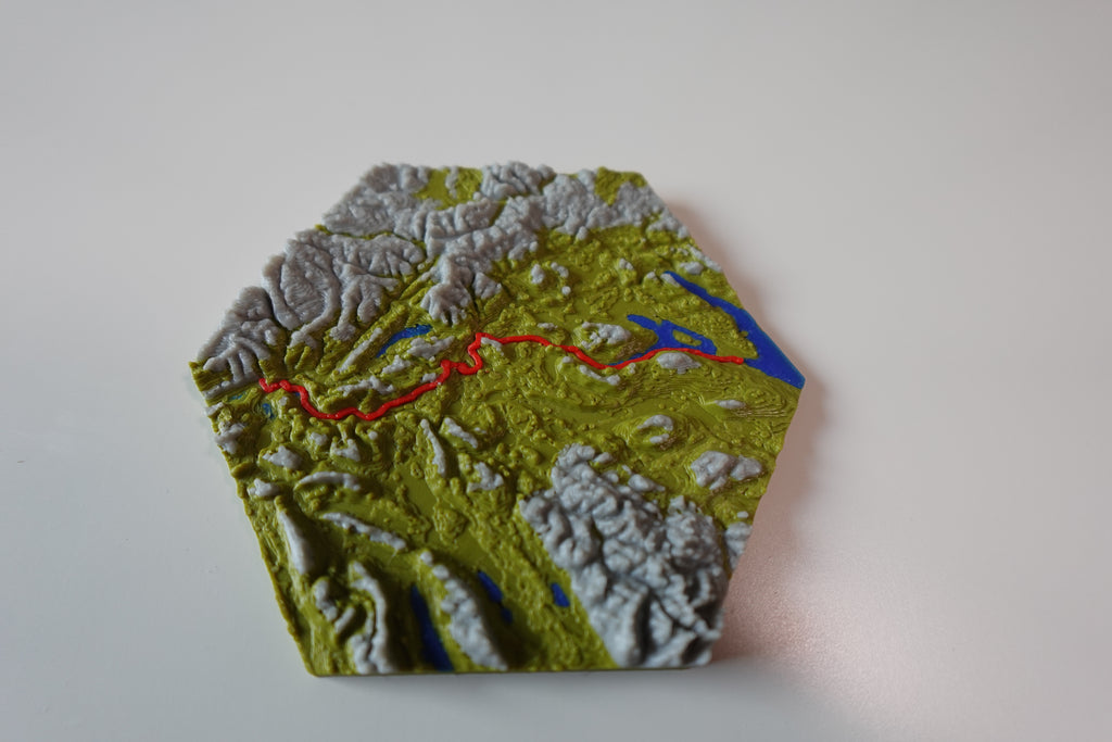 Hiking and Cycling Map Generator | TrailPrint3D