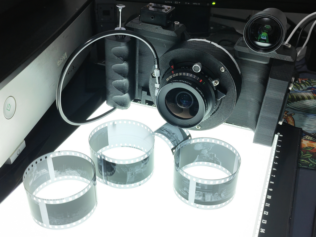 3D打印135宽幅胶卷相机Falcon P-35项目 哈苏xpan