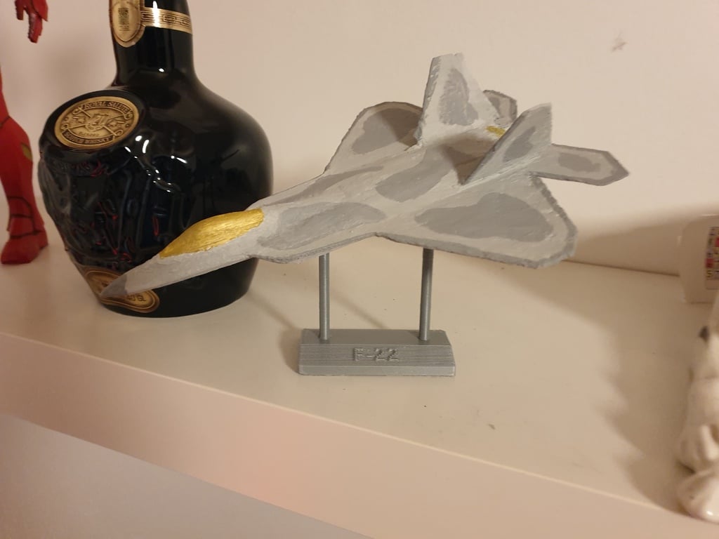 F-22 Raptor Detailed Scale Model