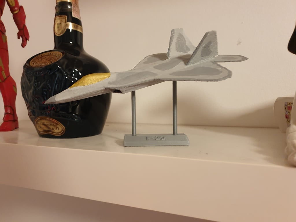 F-22 Raptor Detailed Scale Model