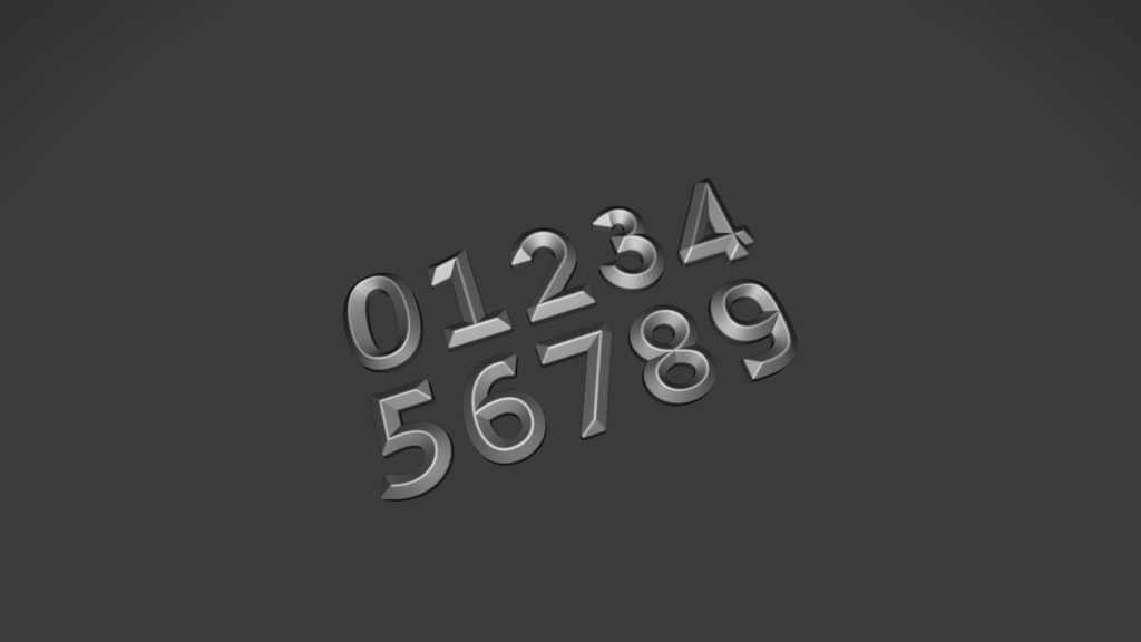 Printable Number Set (0-9)