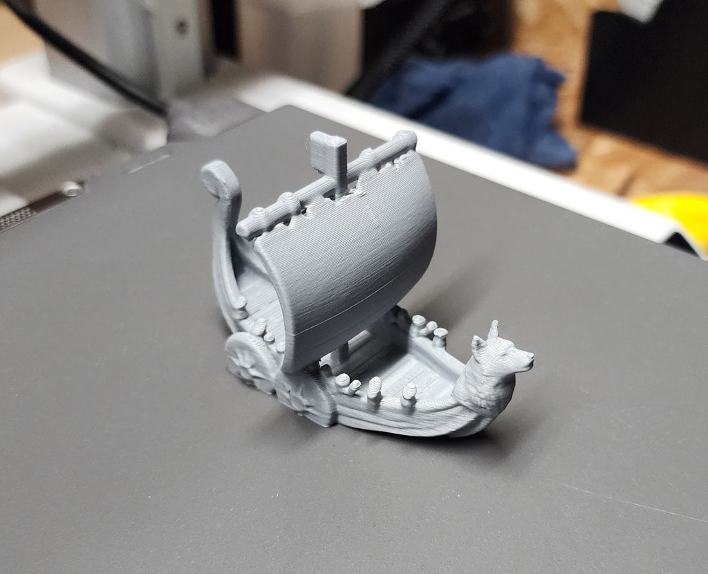 Viking Longship Benchmark - No Supports