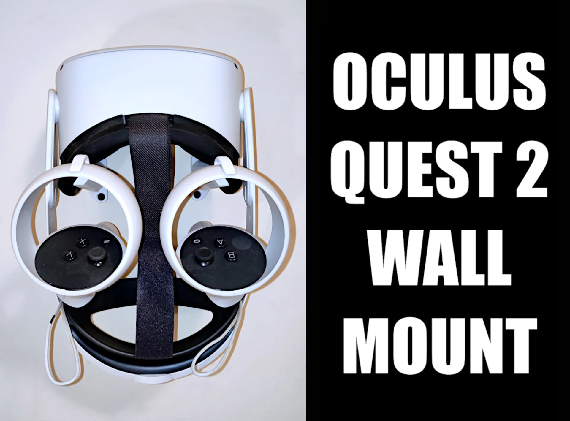 VR Headset Wall Mount (Meta Quest Compatible)