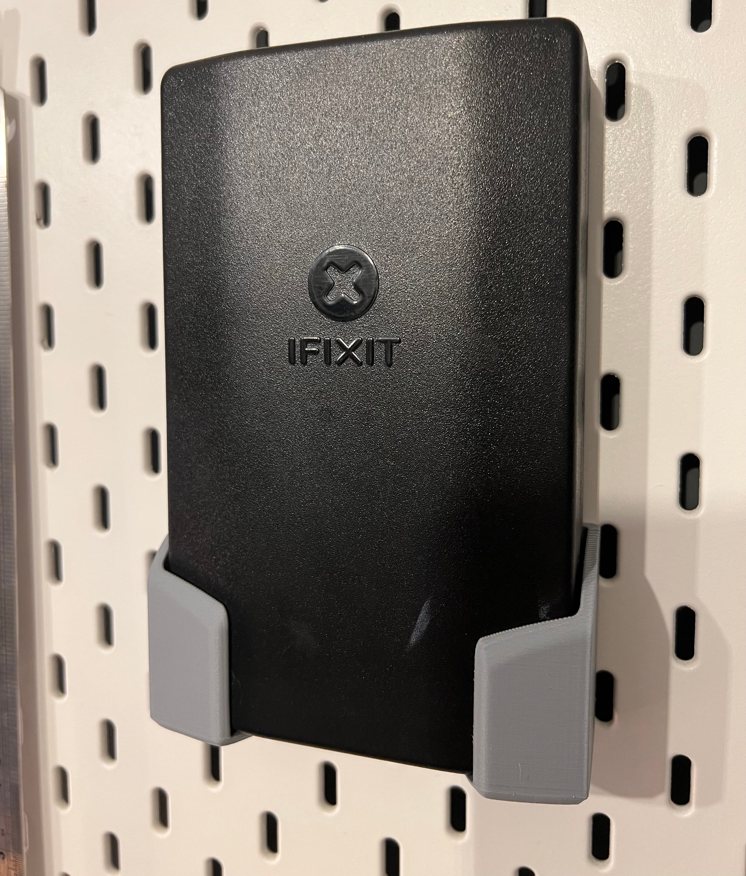 Precision Screwdriver Mount (iFixit Mako / Ikea Skadis Compatible)