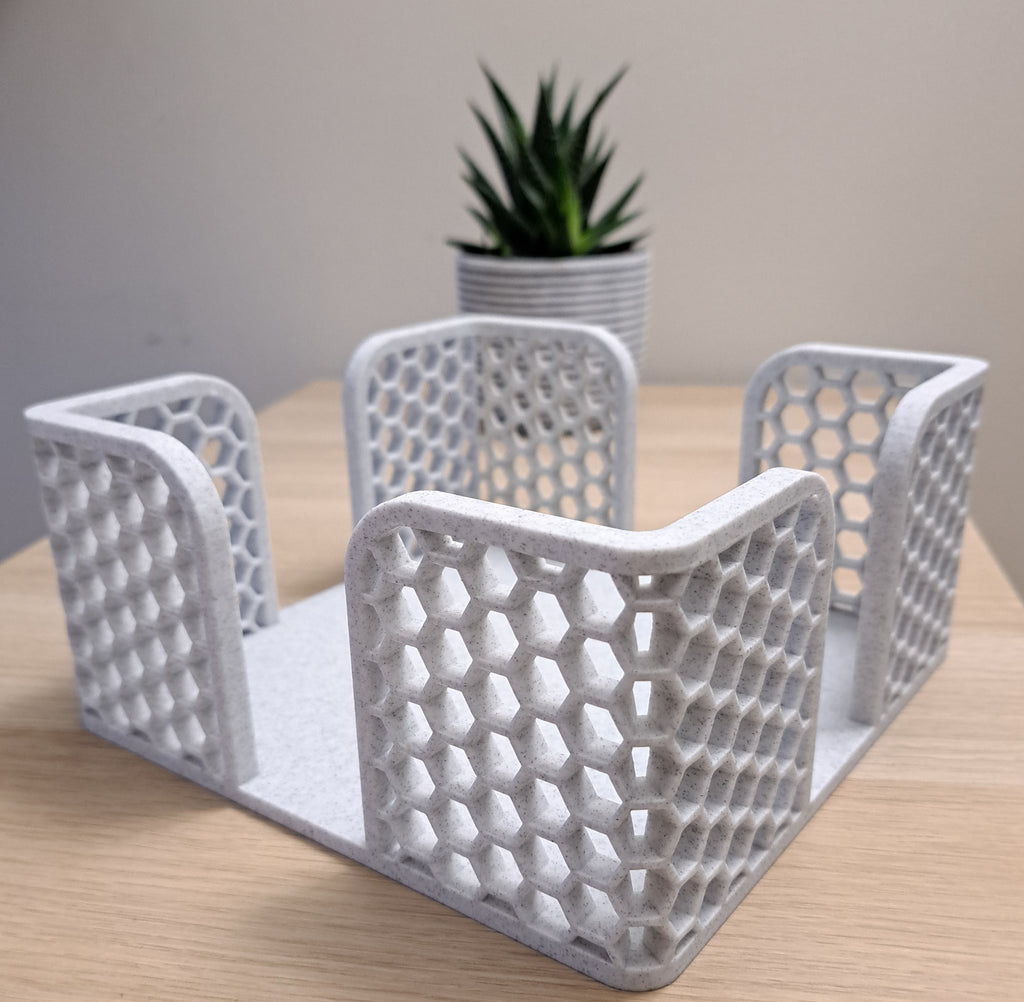 Hexagonal Pattern Napkin Holder