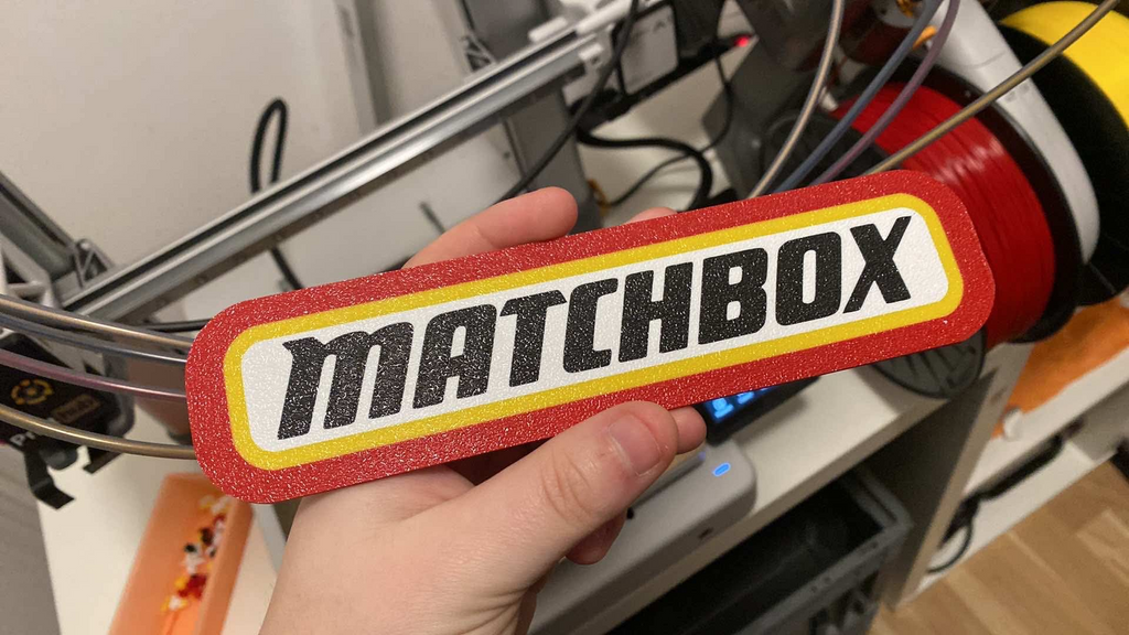 Logo MatchBoxu 26 Cm
