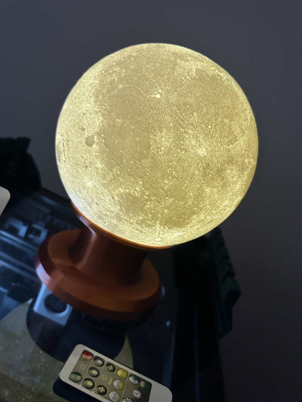 Lamp Stand for 8in Dia. Sphere/Moon/Planets
