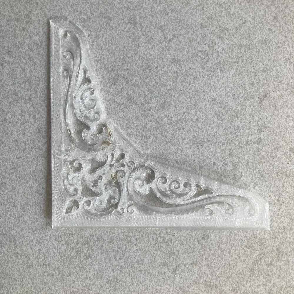Corner Stencil - Spray Paint Ornamentation