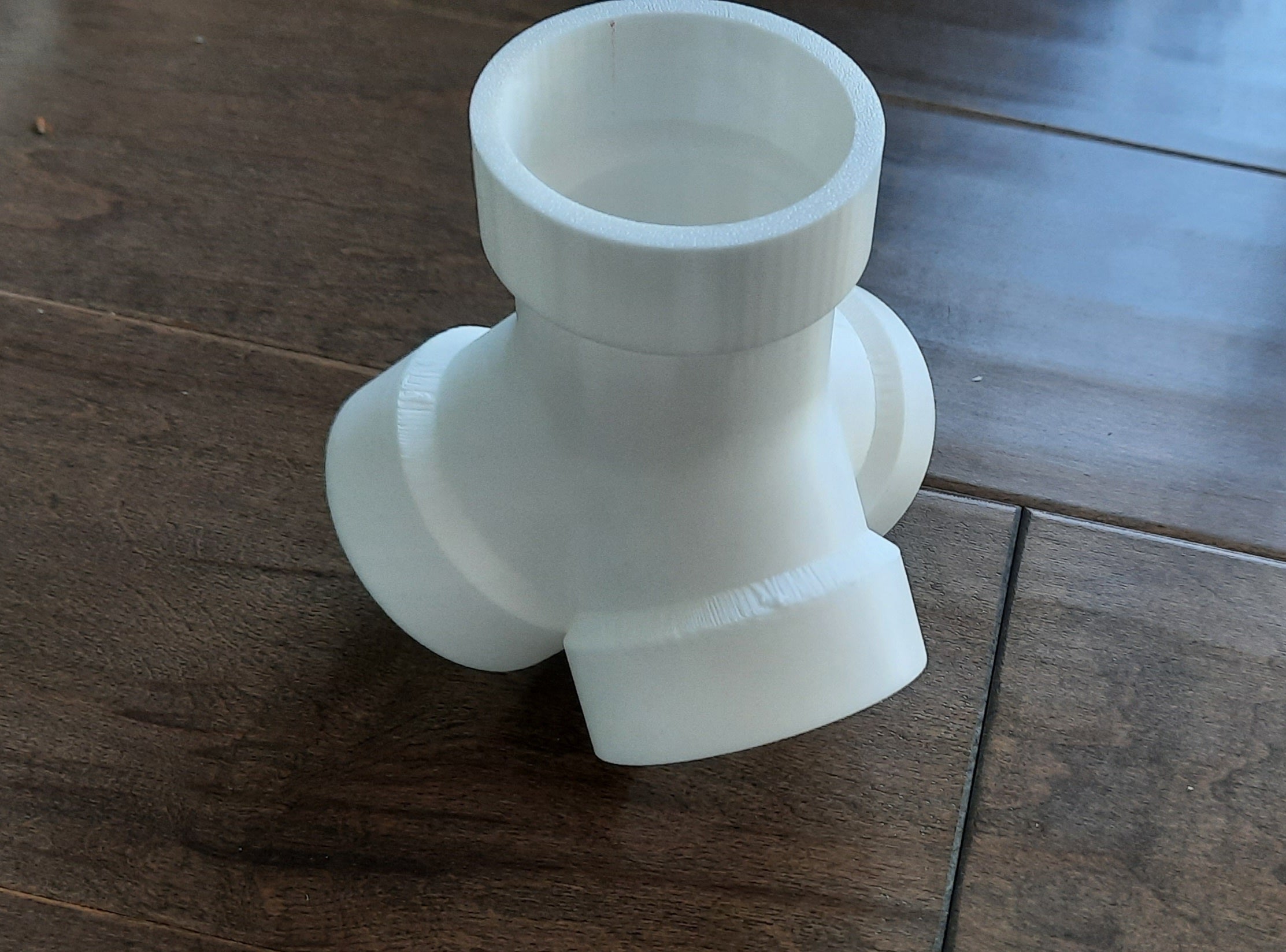 PVC pipe tripod leg fitting