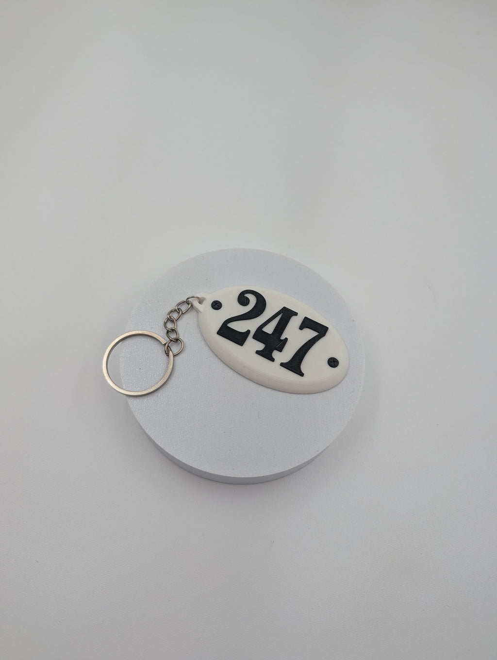Llavero personalizable stile Numeracion Para Casas