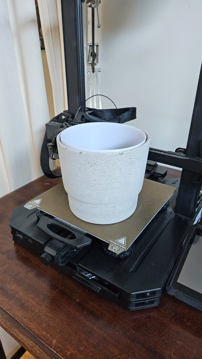Simple pot planter