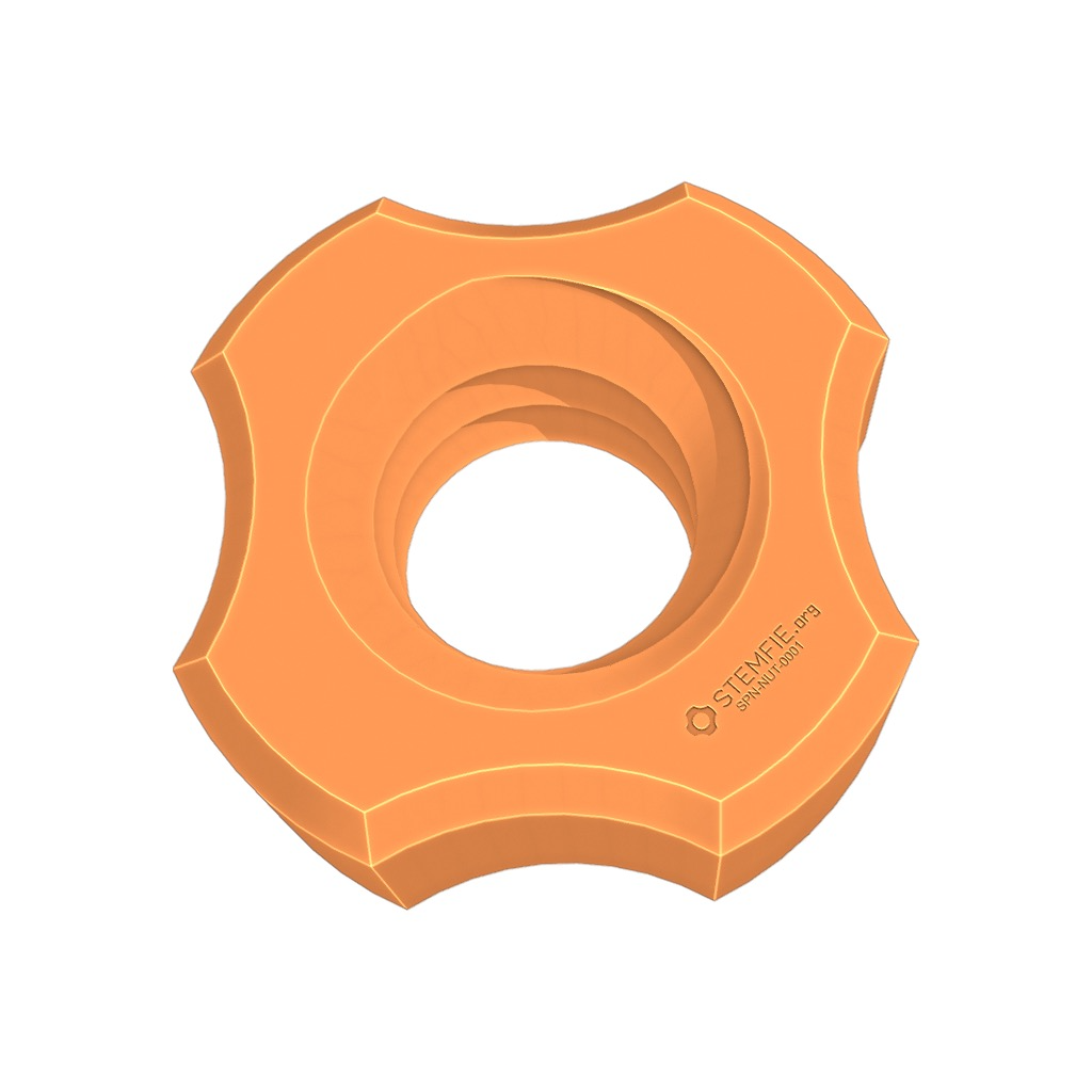 STEMFIE Fasteners - Nuts - Threaded - Open